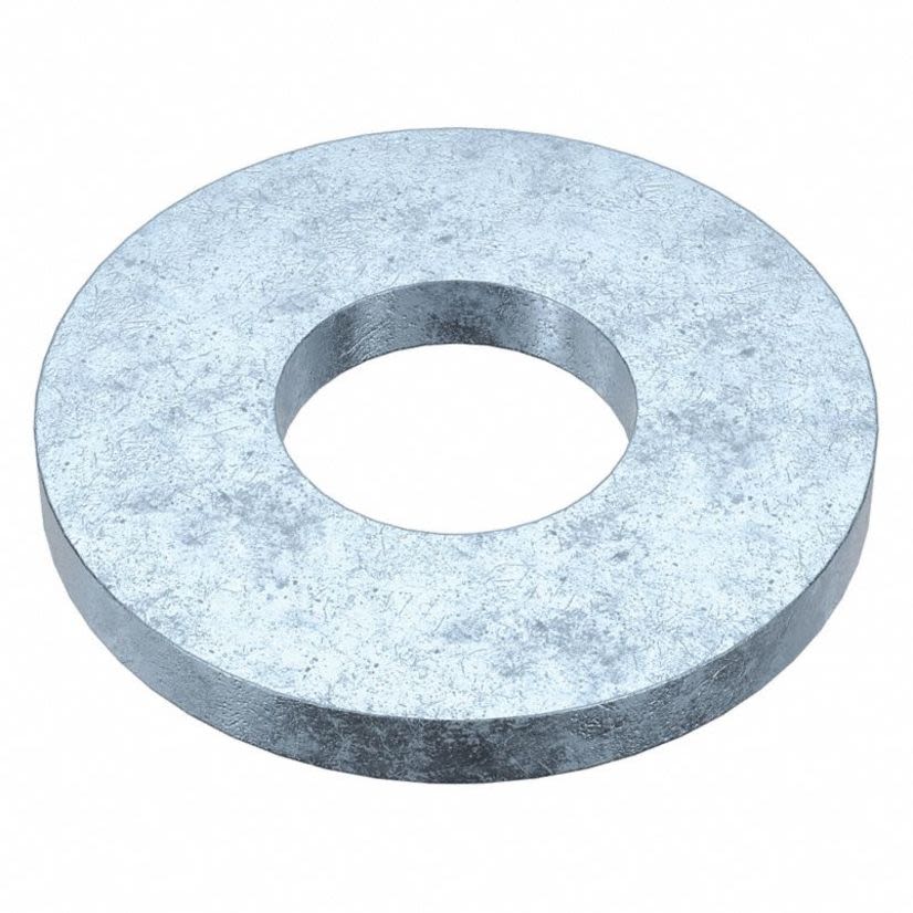 Brighton-Best P46002-PR #8 SAE FLAT WASHERS LOW CARBON ZINC CR+3 100/PKG